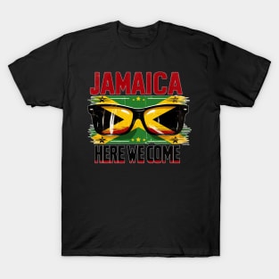 Jamaica Vacation Here We Come Birthday Cruise Travel T-Shirt